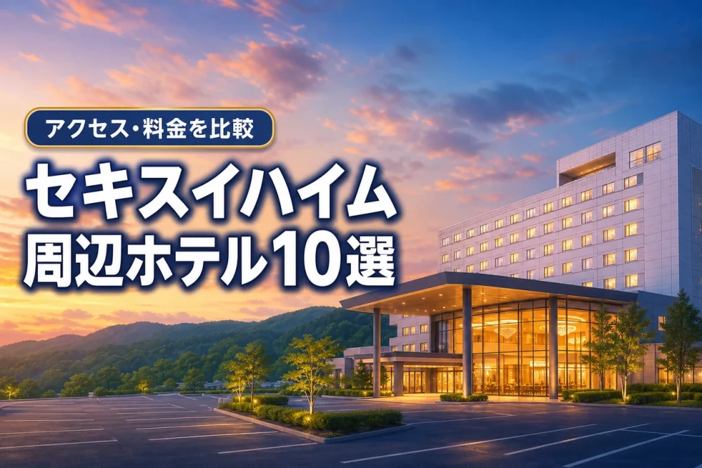 セキスイハイムスーパーアリーナ付近ホテルのおすすめ10選！アクセス・料金を比較